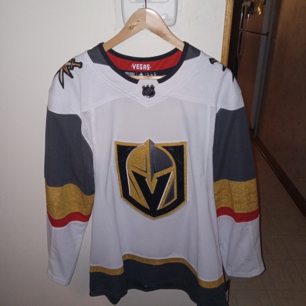 Vegas Golden Knights Adidas Men’s NHL authentic hockey Jersey 46